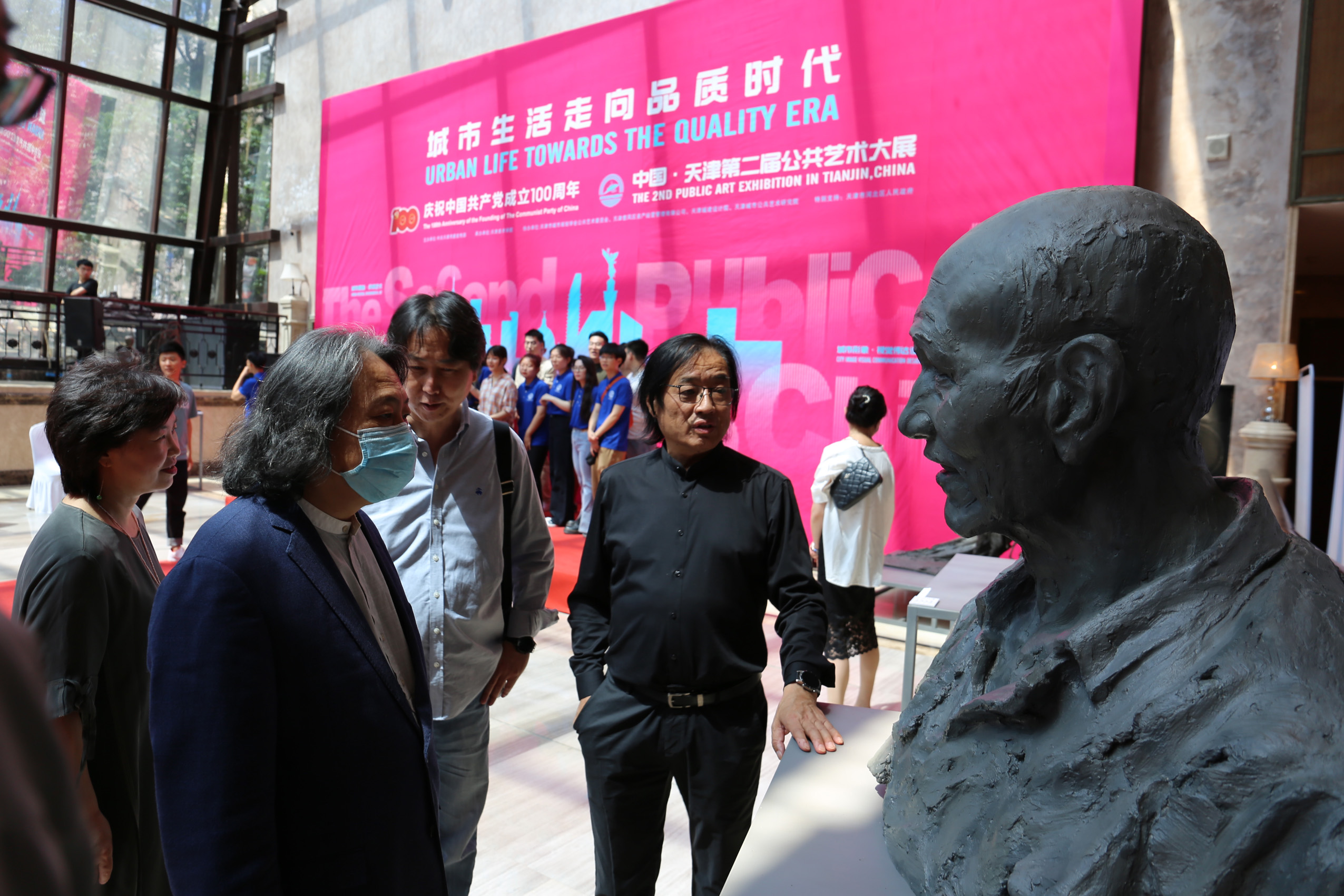 天津第二届公共艺术大展启幕